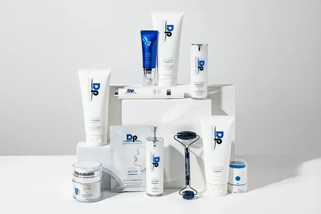 The DP Dermaceuticals professional skincare range